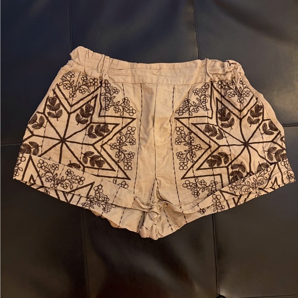 Free People Westover Embroidered Shorts XS - Picture 4 of 7